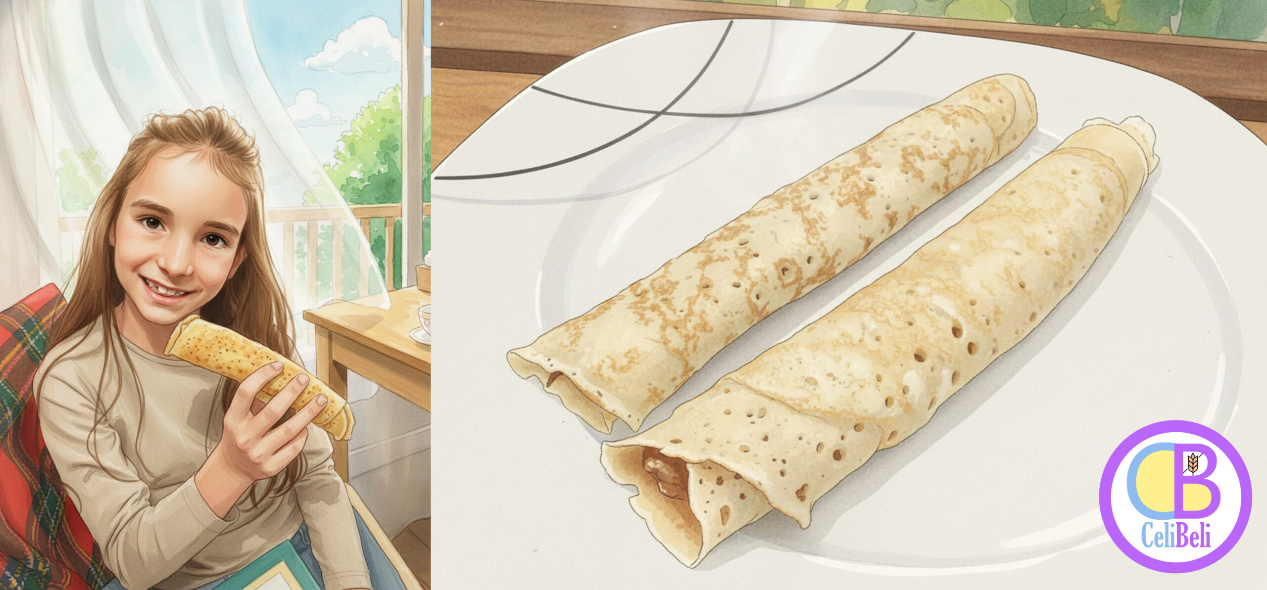 Bezlepkové palacinky: jednoduchý recept z piatich ingrediencií🥞😊