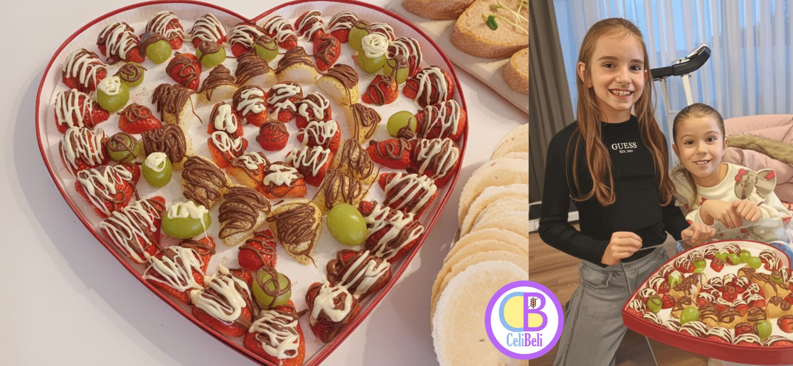 Lepkáči inšpirujte sa- jednoduchý tip na pohostenie pre bezlepkáčov🍇🍓🍫