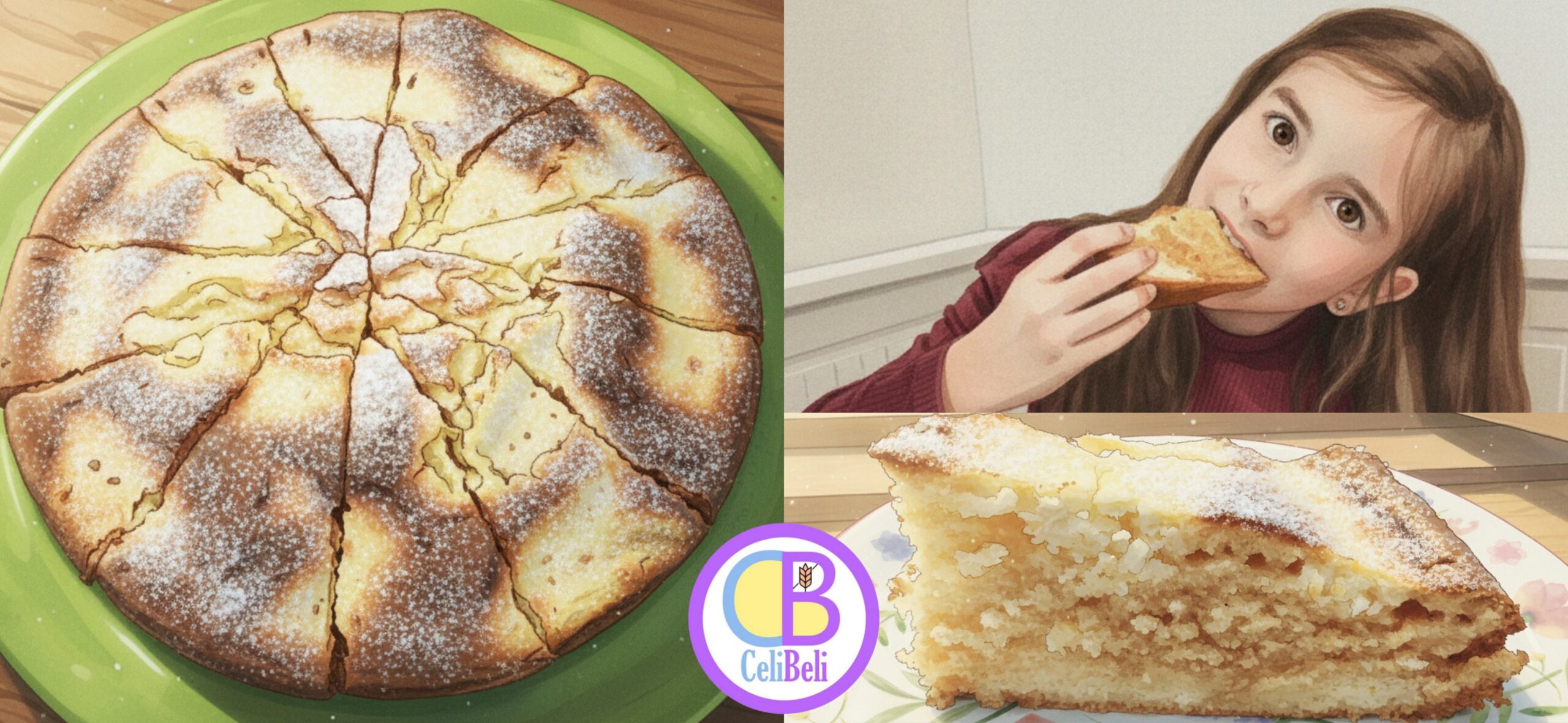 Odložte váhu, vytiahnite šálku: Chutný bezlepkový tvarohový koláč🍰☕️